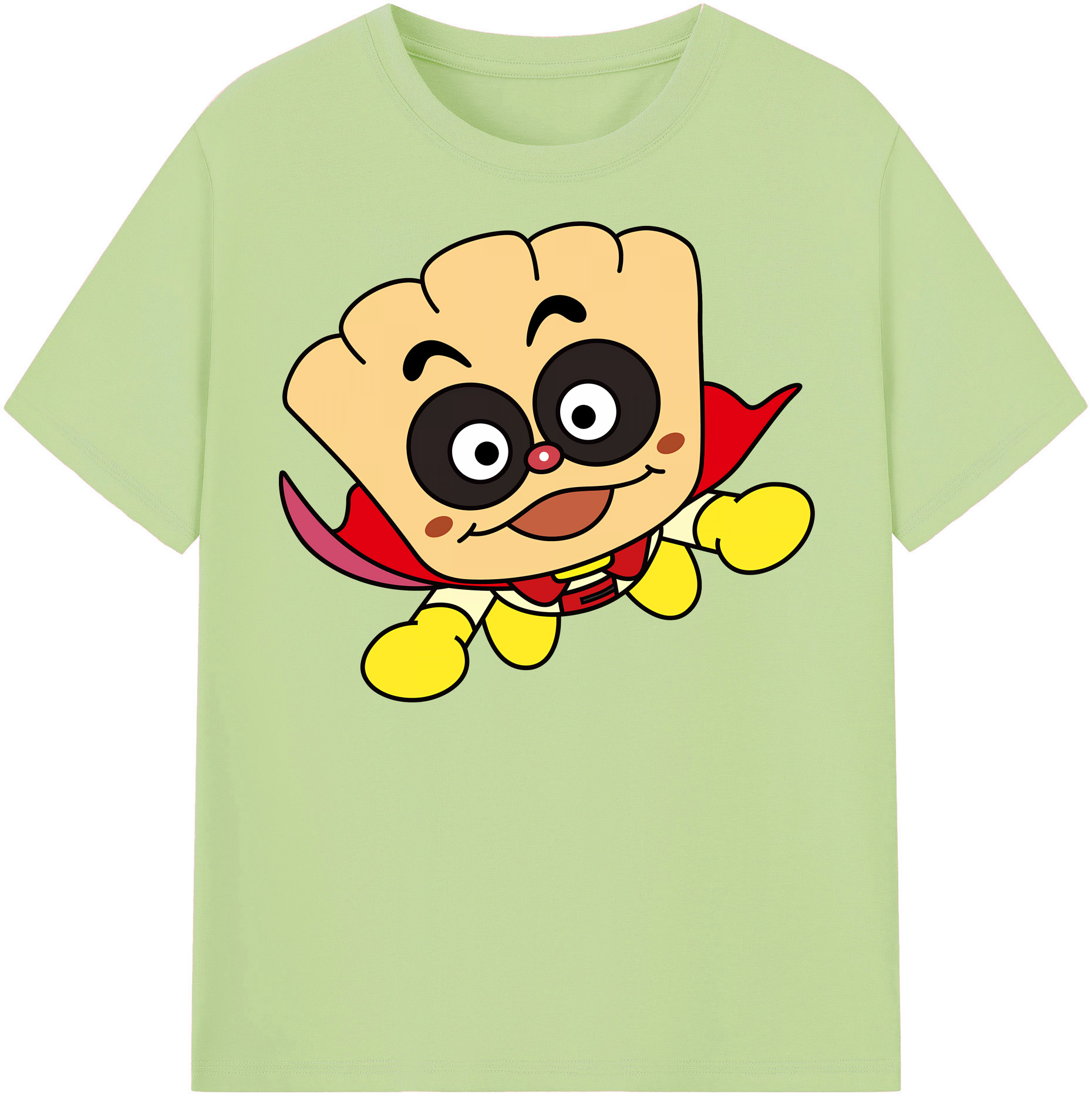（画像用） アンパンマン Anpanman 綿100％半袖Tシャツ（フロントプリント）
